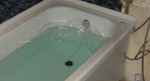 Установкой акрилового вкладыша | Капотня