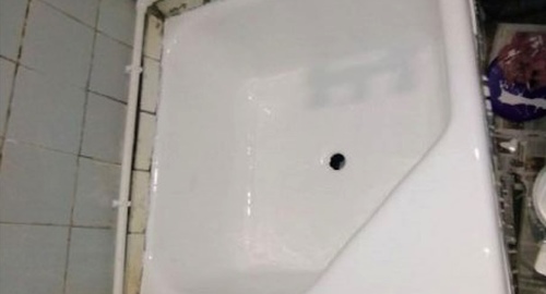 Обновление душевого поддона акрилом | Капотня